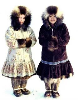 Национальный костюм эскимосов