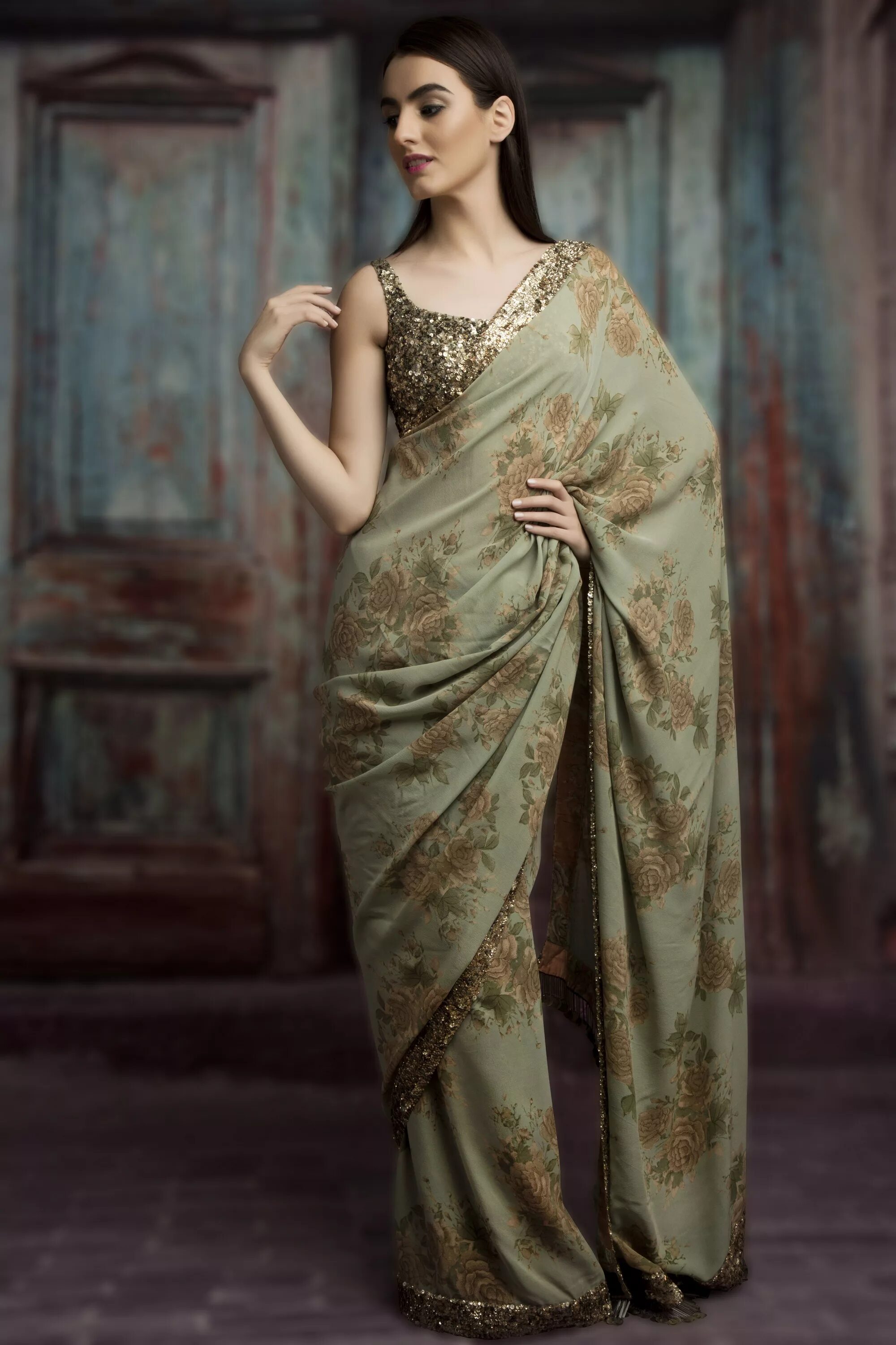 Sabyasachi Saree. Индийское Сари. Индийские платье Сарри. Платье в индийском стиле.