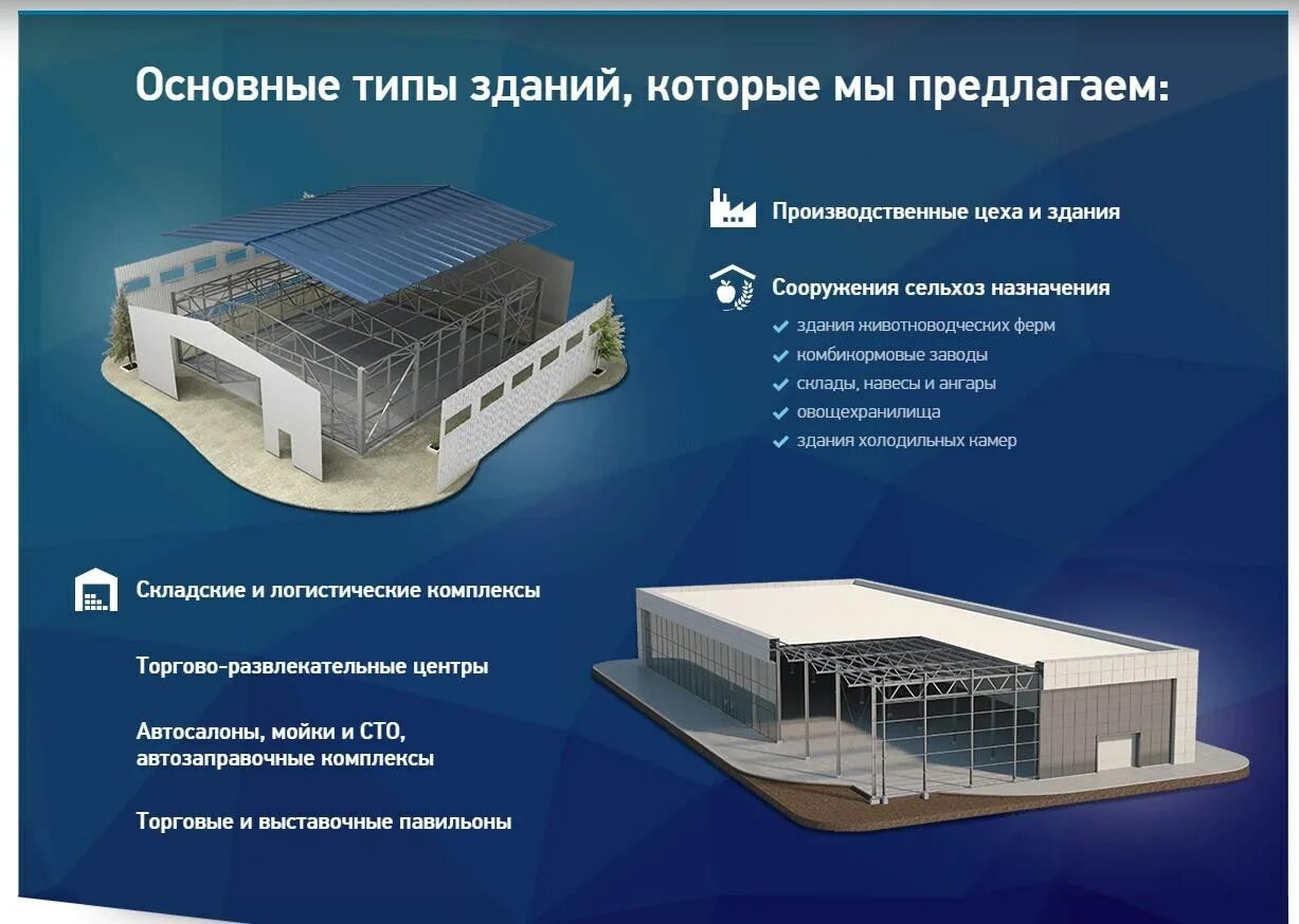 Разновидности строений