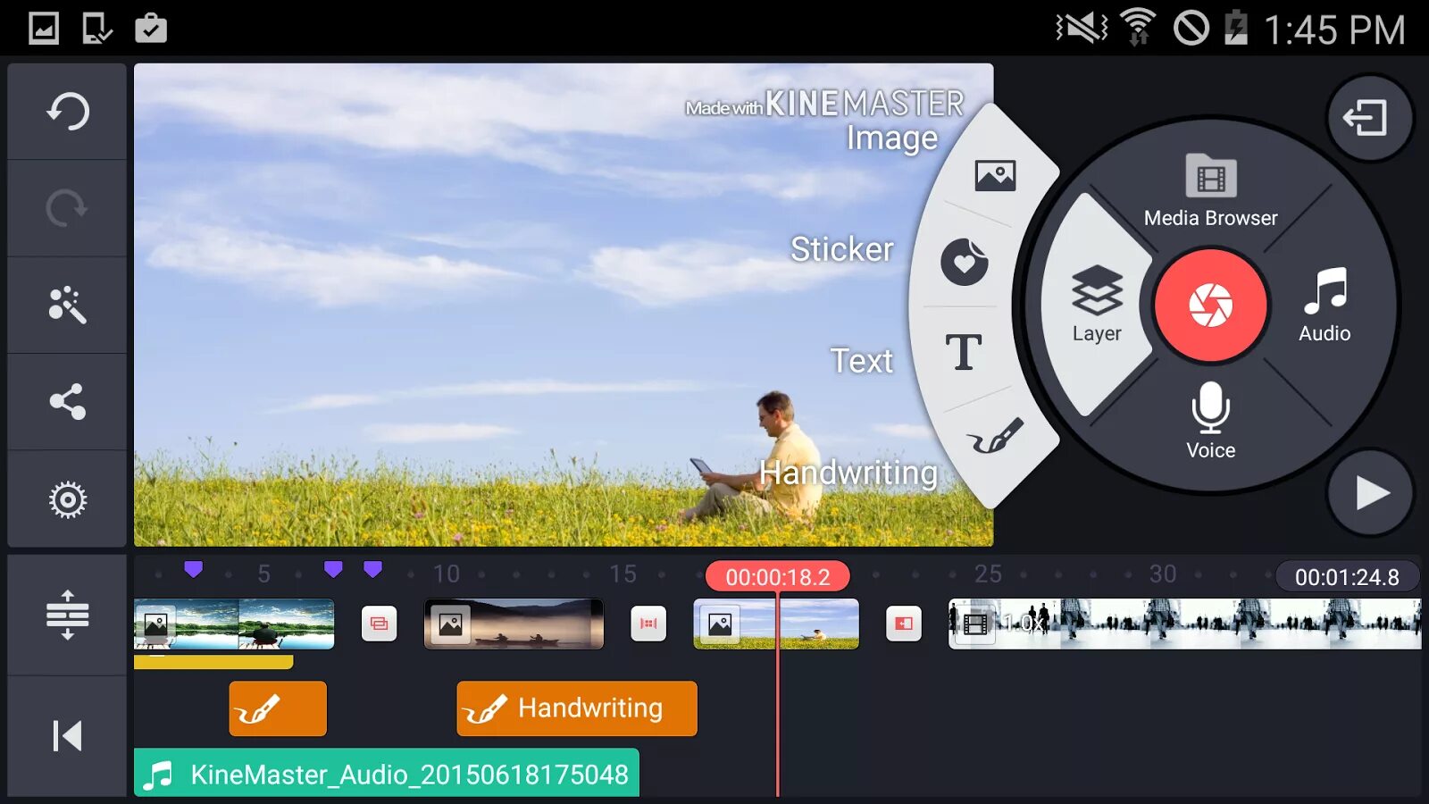 Редактор видео android