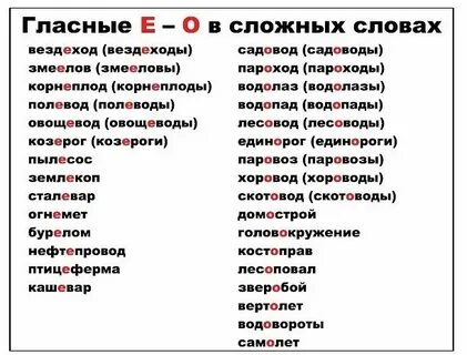Образование слова вездеход