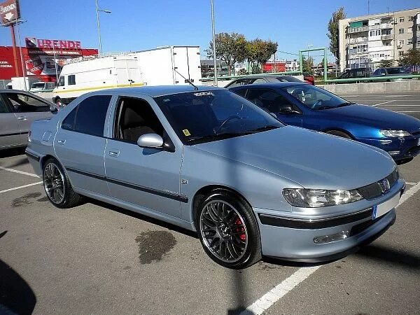 Занижаем ПЕЖО 406 - из "НИВЫ" в спортивы. - Peugeot 406, 2 л, 2001 года тюнинг D