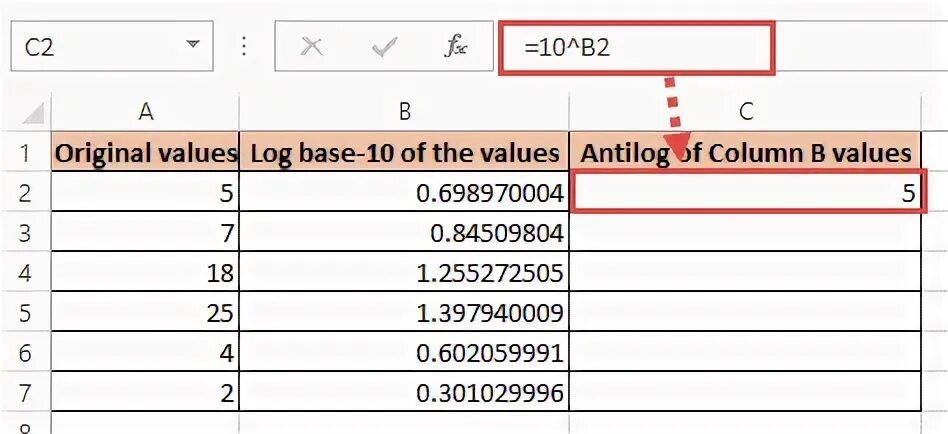 Log base