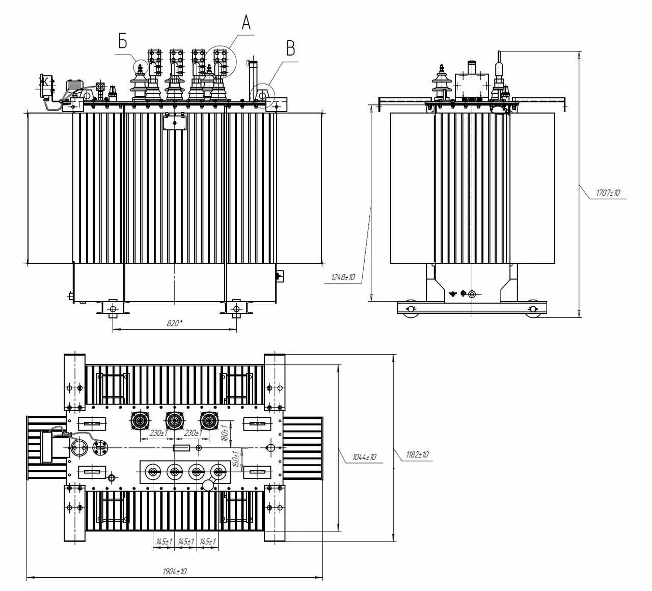 Габариты трансформатора 1000 КВА. Трансформатор силовой ТМГ 1000. Трансформатор 1000 КВА 10/0.4. Габариты ТМГ 1000 КВА.