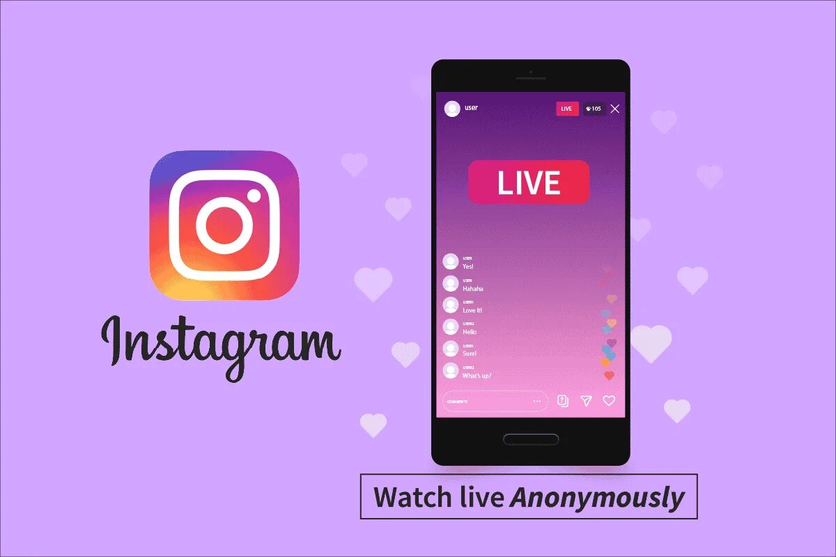 Instagram posts anonymously