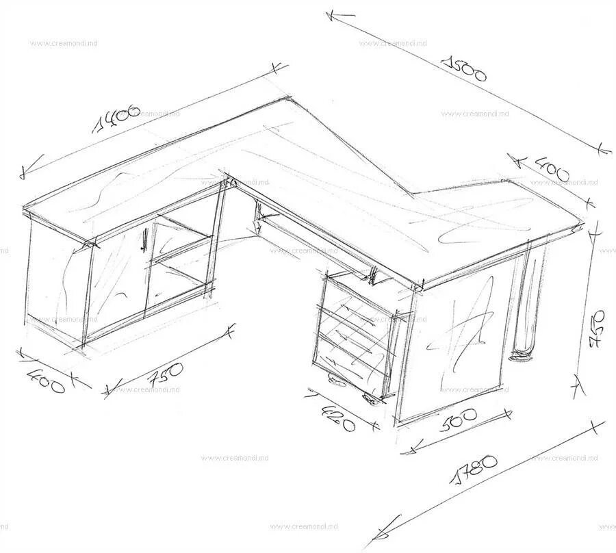 Компьютерный стол чертеж. Эскиз компьютерного стола с размерами. Чертеж углового стола. Угловой компьютерный стол чертеж.