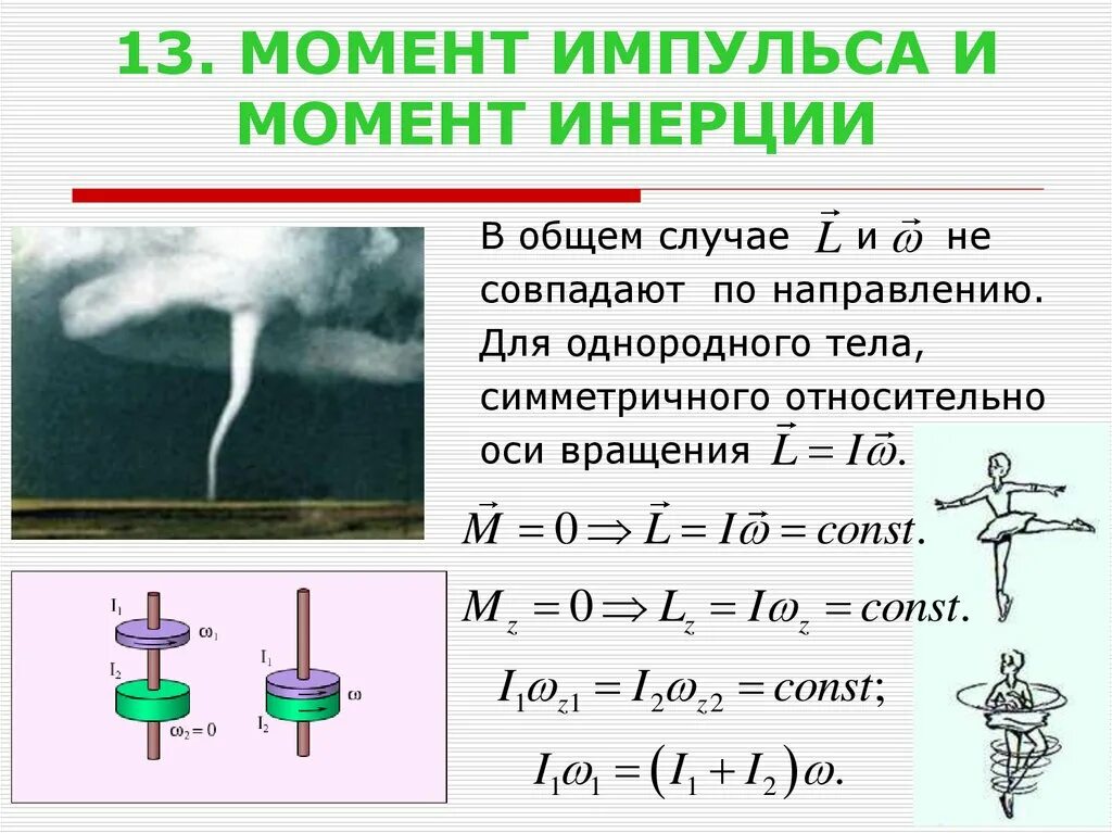 Сохранение момента инерции. Момент импульса формула через момент инерции. Формула мощности через момент инерции. Закон сохранения момента инерции. Связь момента импульса и момента инерции.