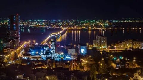 Энгельс ночью