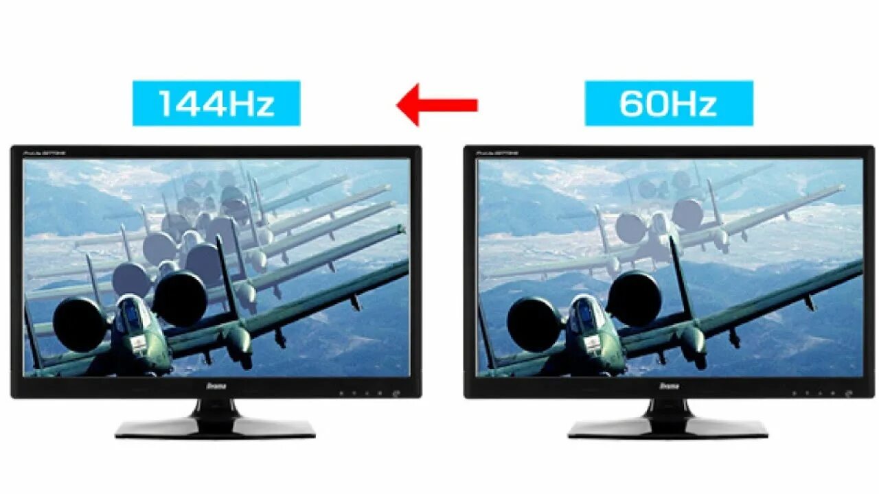 Монитор 60 Герц и 144 Герц. Монитор 240 Герц. 60 Hz vs 144 Hz. Разница 144 и 60 Герц. 120 герц частота