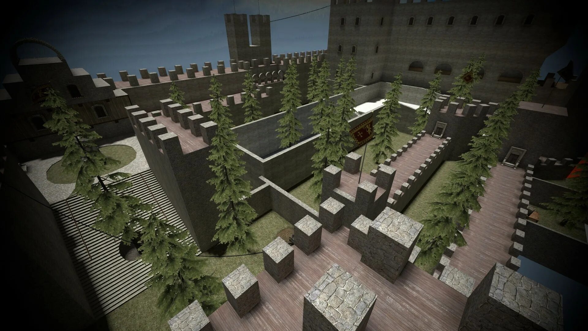 Castle v2. Карта в кс го castle. касл кс го. mg карты csgo. mg escape castle v3 fiz.