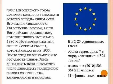 Сколько звезд на европейском флаге