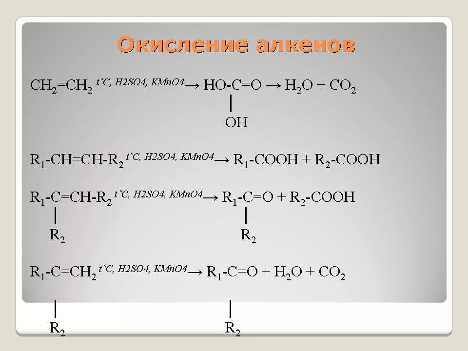 Ch ch hg2. Окисление алканов kmno4. Окисление алкенов kmno4. Окисление разветвленных алкенов алкенов. Окисление алкенов хромовой смесью.