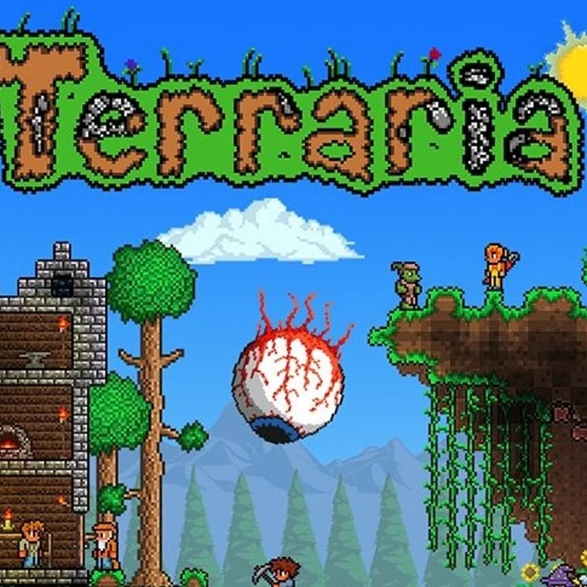 Читы на terraria. Nintendo 3ds террария. Terraria 3ds. Террария на Нинтендо свитч. Terraria PSP.