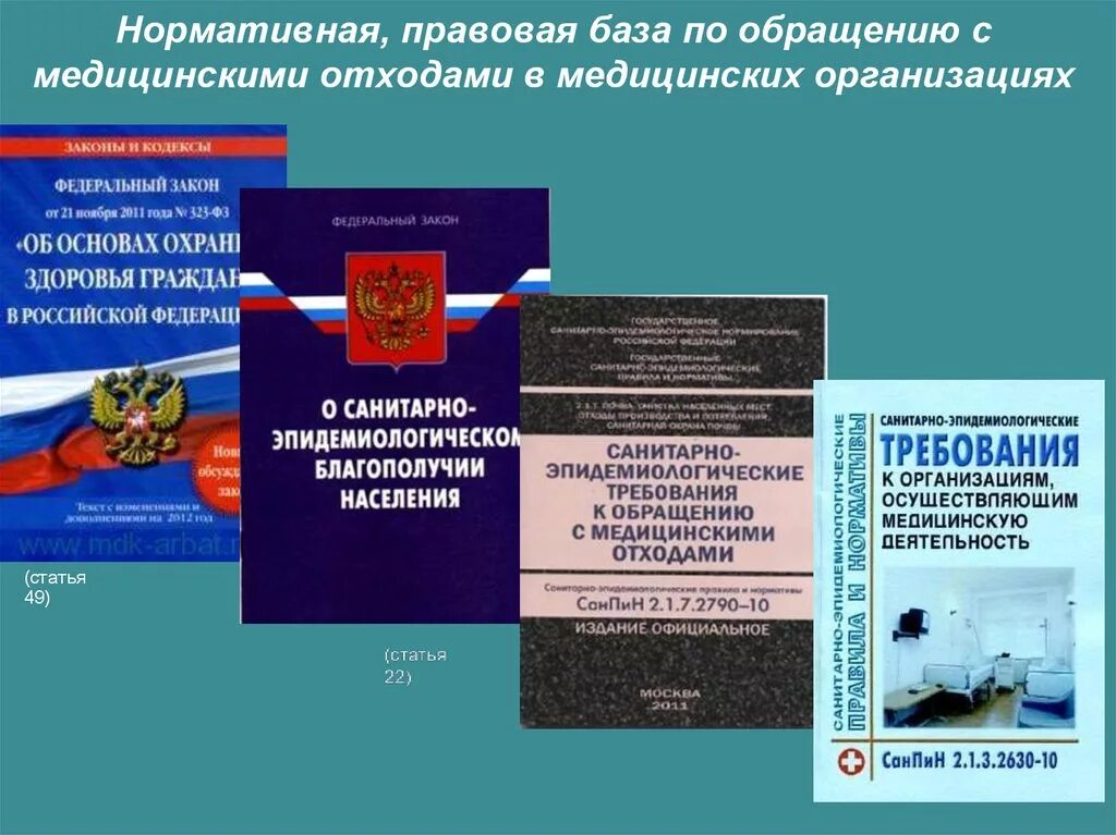 Санитарно эпидемиологические требования к мед организации. Нормативные документы САНПИН. Ннормативноправовая база. Нормативно правовая база. Обращение с медицинскими отходами САНПИН.