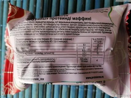 Маффин состав