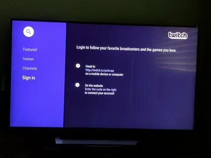 Twitch tv activate