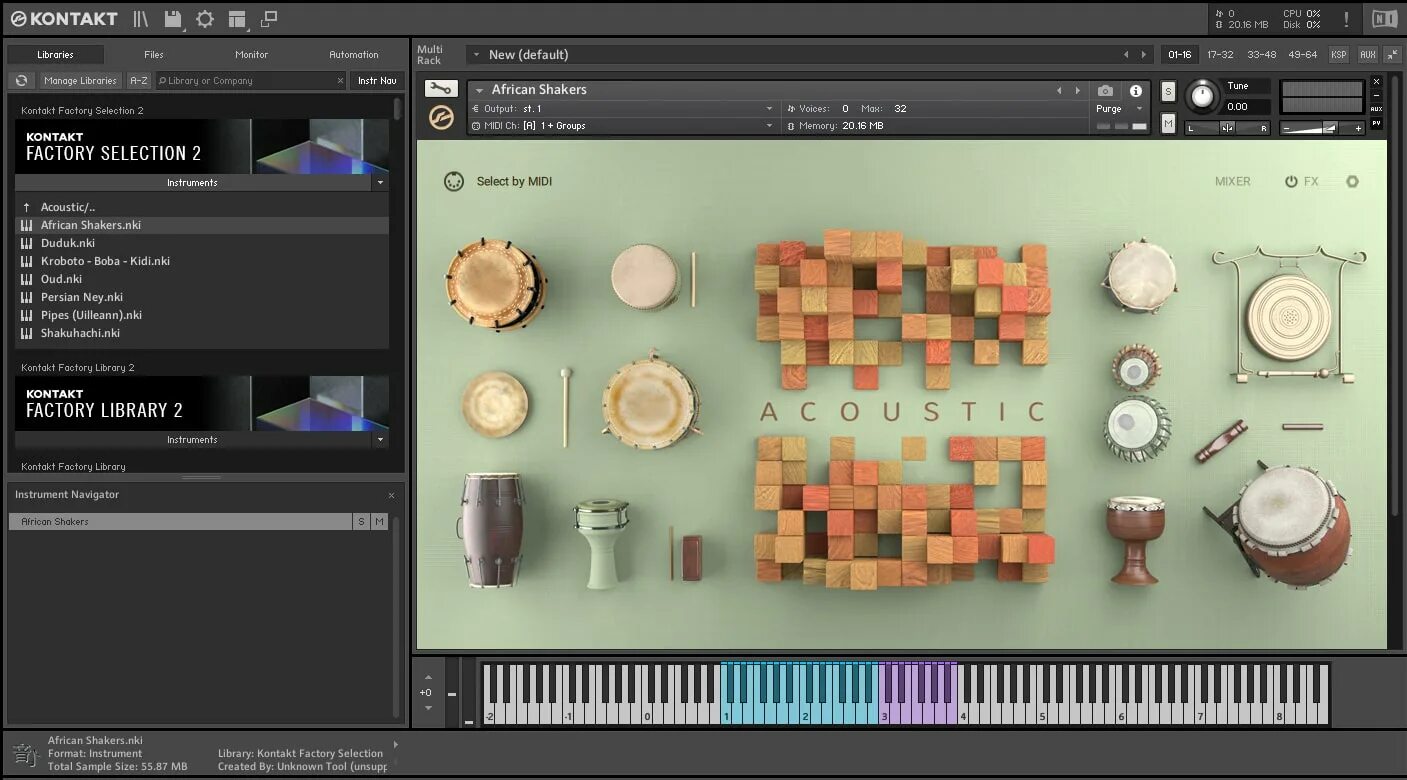 Factory library. Kontakt factory selection 1. vst kontakt 6 factory. native instruments kontakt. native instruments - raum v1.2.2.