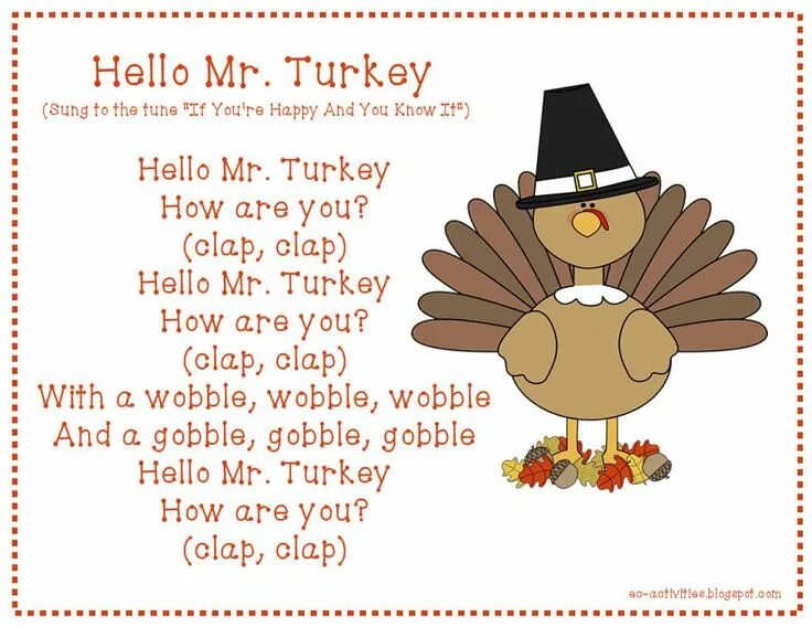 Стих для детей на день Благодарения. Mister Turkey. Hello Turkey. День Благодарения песни. Hello mr me