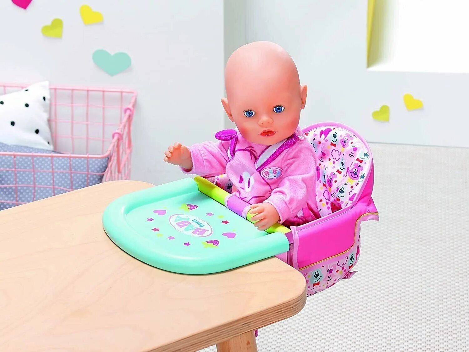 кормильный стульчик для baby born. запф беби борн качелька, стул. стул для кормления куклы беби борн. стульчик для беби бона. стульчик для беби бона.