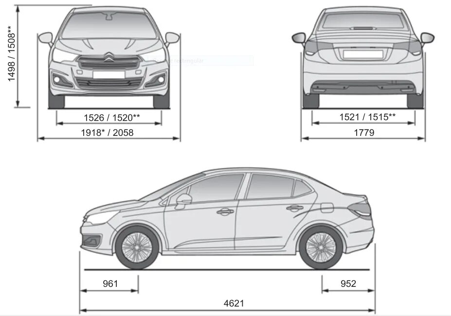 Габарит 4. Ситроен с4 седан габариты. Citroen c4 габариты. Габариты Ситроен с4 хэтчбек. Ситроен c4 габариты.