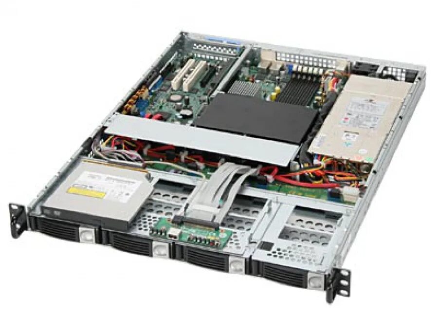Xeon e5150. Сборка комплектующих серверного оборудования. Корпус 1u с райзером для двух плат. Плата MS 2x. Msi server