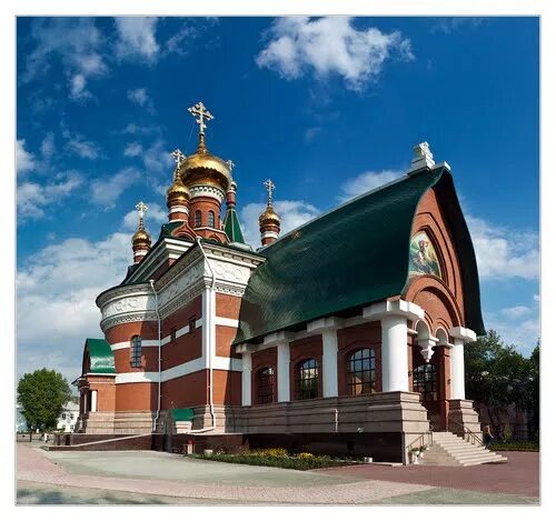 Храмы челябинска православные фото и названия Свято-Симеоновский кафедральный собор Челябинск