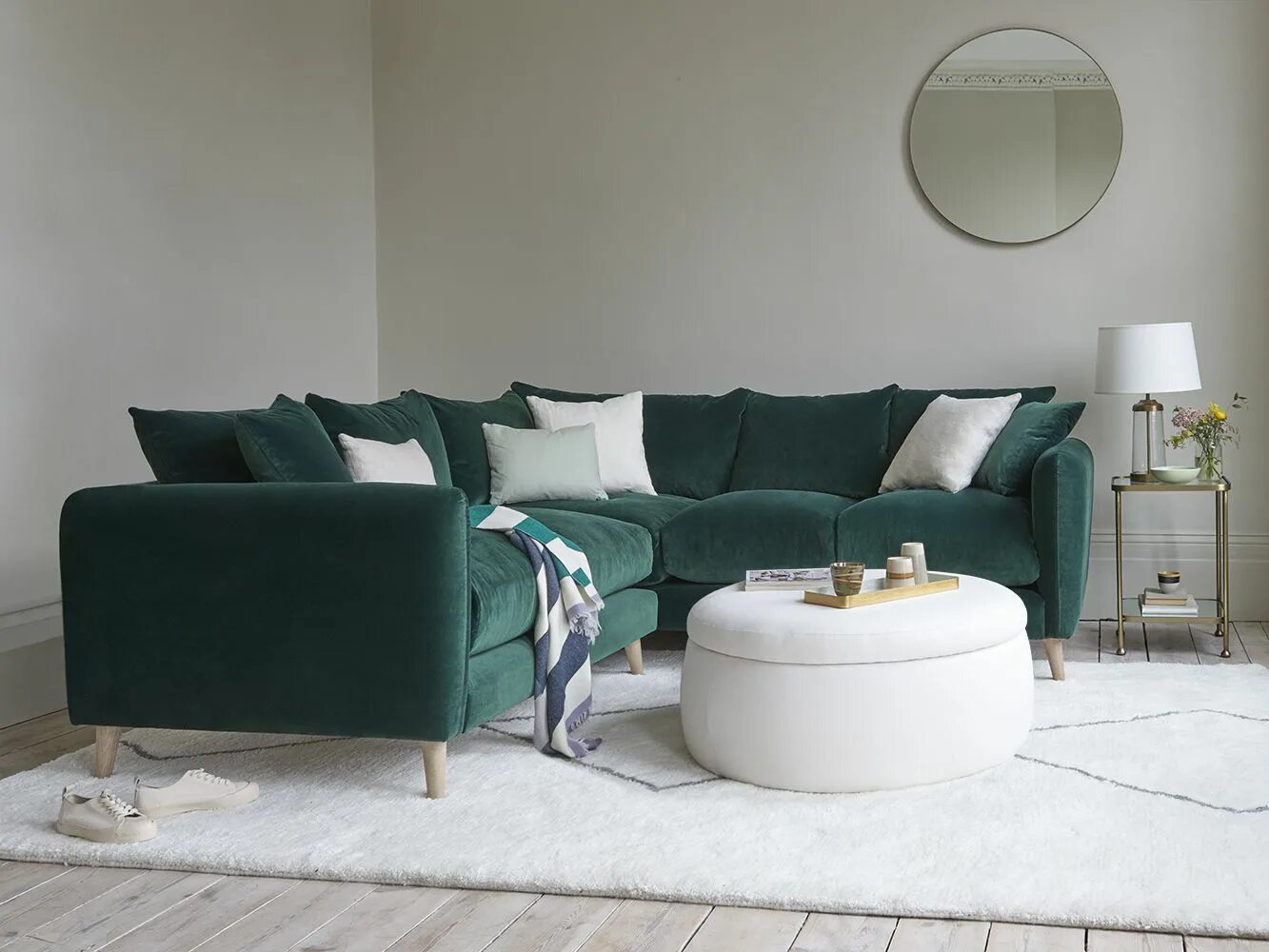 Green Sofa.