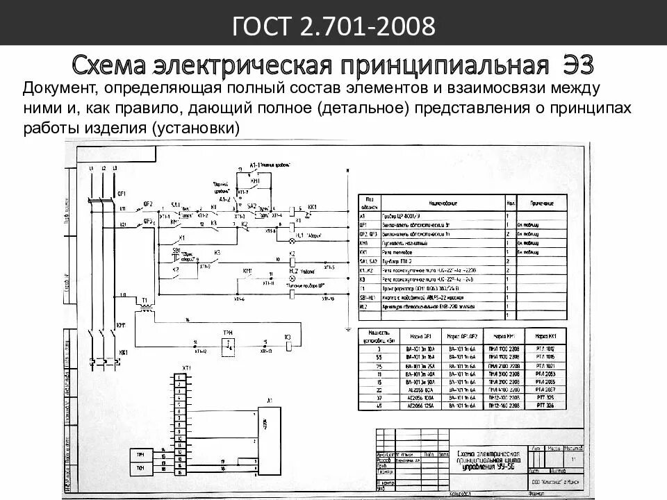 Схема электрическая принципиальная э3 пример. Схемы электрические соединений э4 по ГОСТ 2.701-2008. Схема электрическая функциональная и принципиальная. Э3 схема электрическая принципиальная Наименование. Оформление электрической схемы