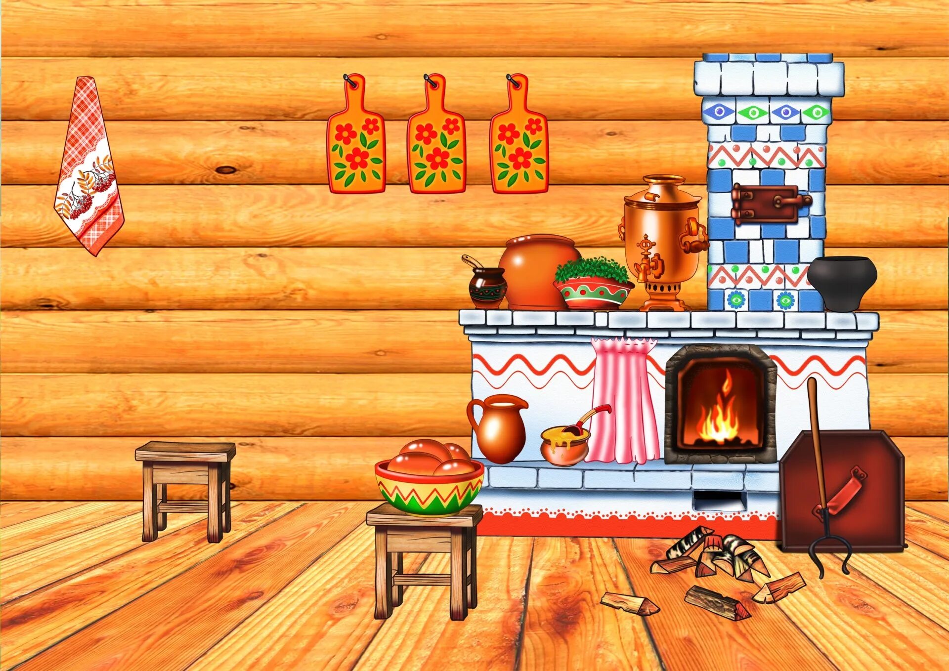 Баннер изба. Русский быт для дошкольников. Русский быт рисунок для детей. Русский народный быт фон. Фон для презентации русский быт