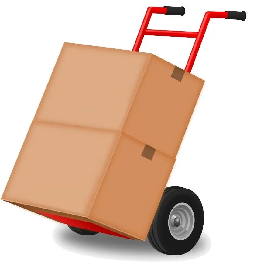 Тележка с коробкой. Доставкой самовывозом склада. Разгрузка машины на складе. Самовывоз. Самовывоз со склада.