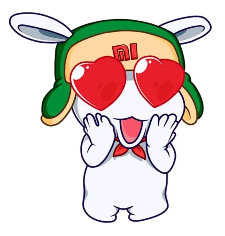 Mi rabbit. Заяц Сяоми Стикеры. MIUI заяц.