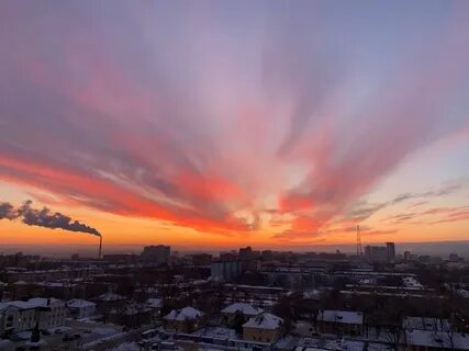 Закат 8 января