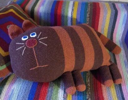 Вязание подушки игрушки