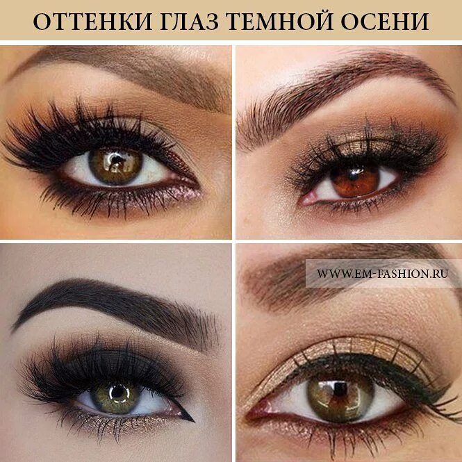 Виды темных глаз. Цветотип осень макияж глаз. макияж для цветотипа осень с карими глазами. макияж глаз для цветотипа осень. цветотип теплая осень макияж для карих глаз.