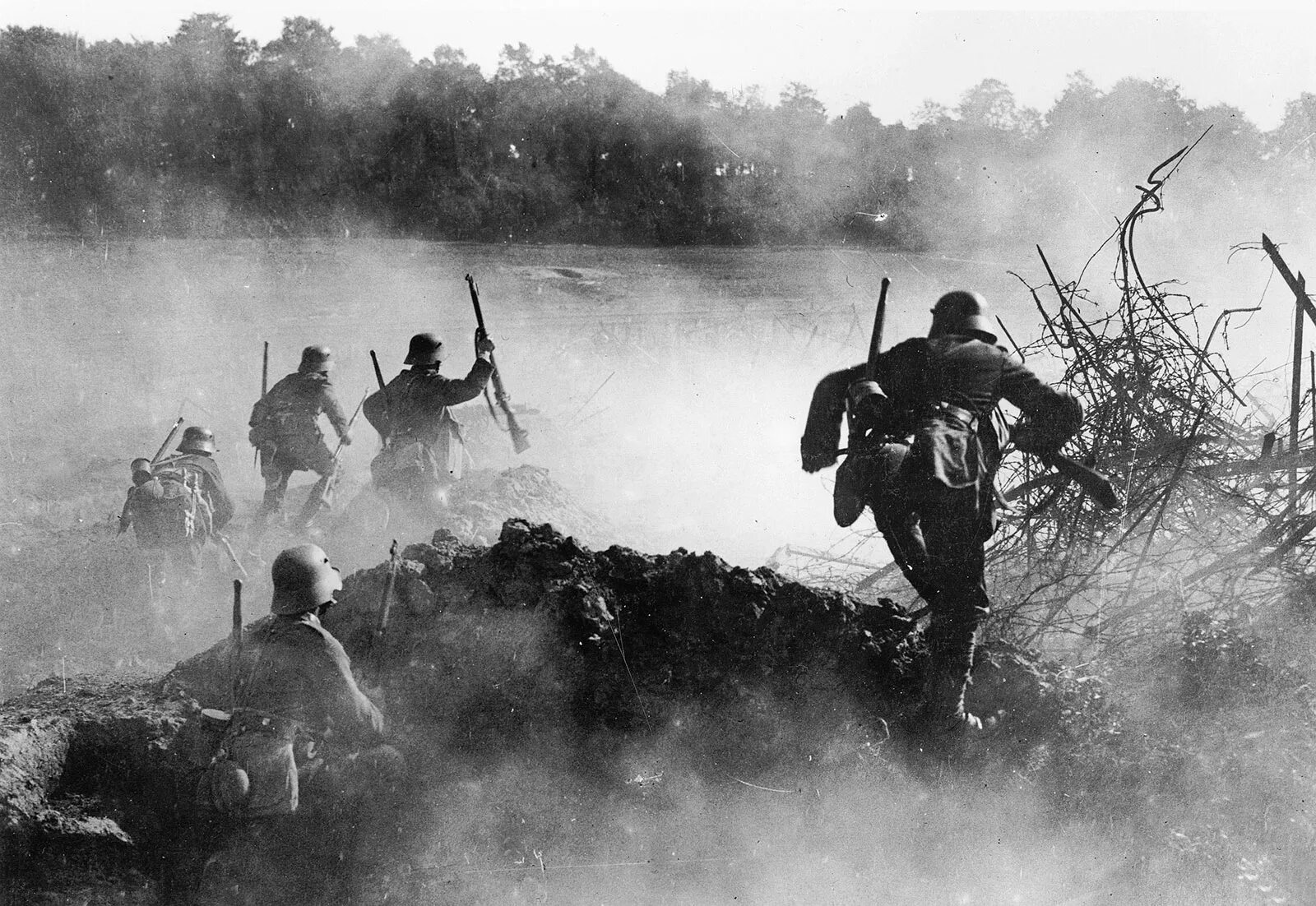 Нападение п. Последнее германское наступление 1918. Весеннее наступление 1918. Операция Михаэль 1918.