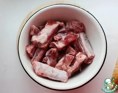 Ребрышки в ягодном маринаде