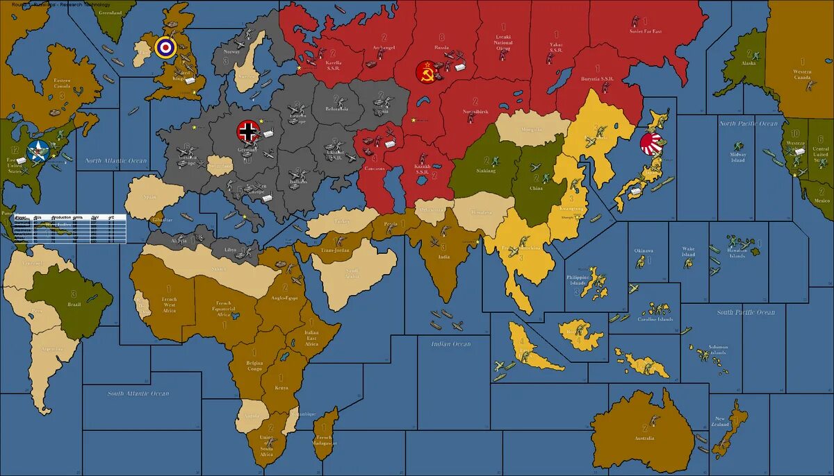 Axis maps