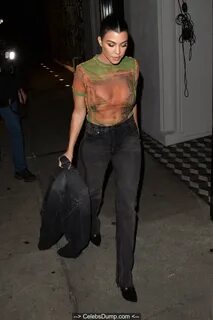 Kourtney Kardashian at Craig's restaurant in West Hollywood - January ...