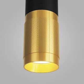 Светильник потолочный черное золото