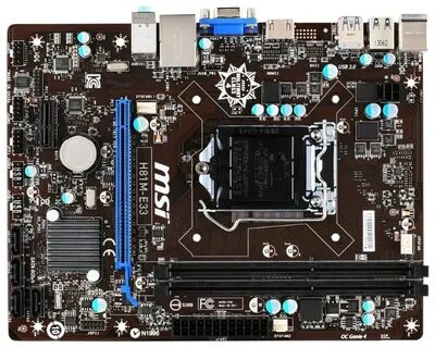 Материнская плата msi b85m