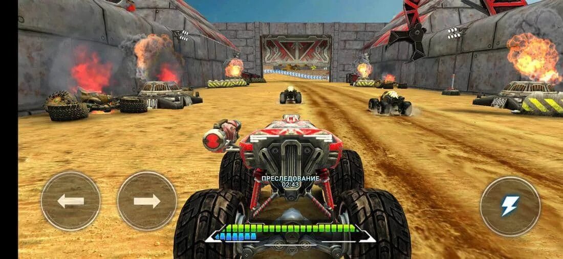 Игра на ускорение я ракета. Race: Rocket Arena car extreme. Гонки экстрим на машинках. Битва роботов на арене игра. Игра бои на машинах на арене.