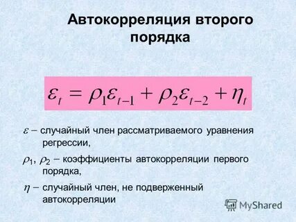 Автокорреляция это