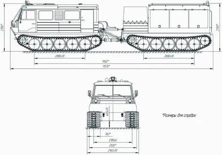 Вездеходы технические характеристики