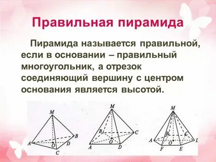 Свойства правильных прямых