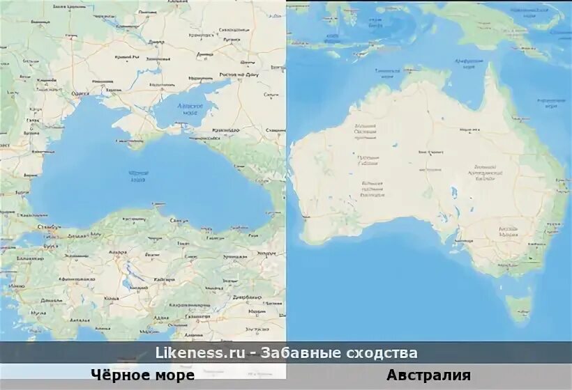 Австралия моря карта. Австралия моря карта