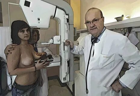 Breast exam porn