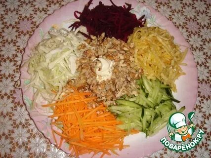 Французский салат из овощей