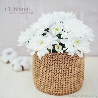 Корзиночки из полиэфирного шнура