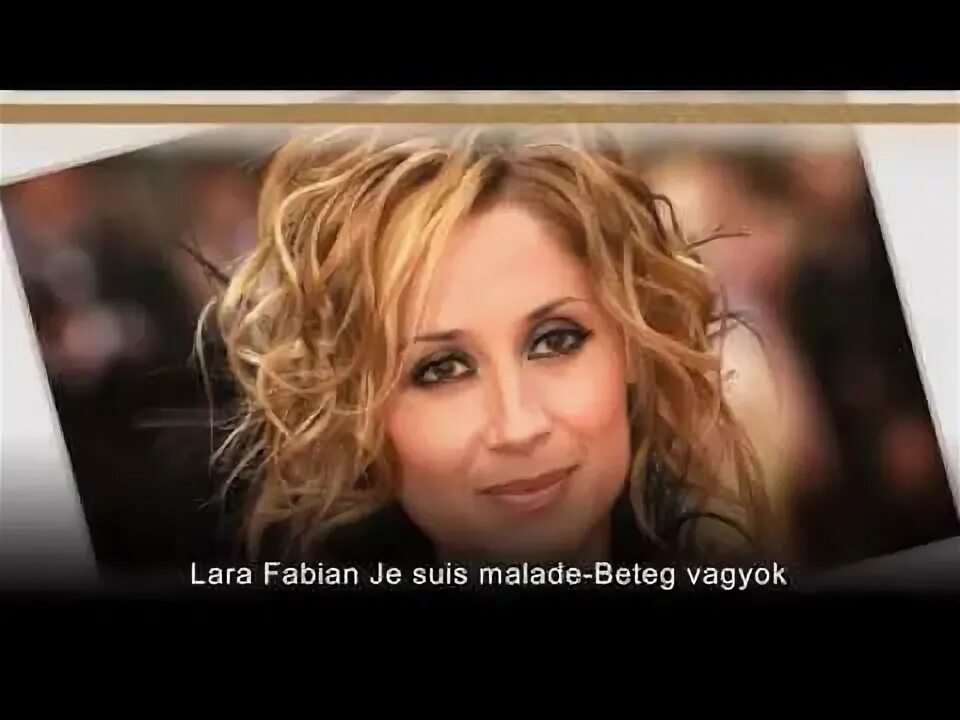 Lara fabian je suis malade. Песня lara fabian - je suis malade перевод.
