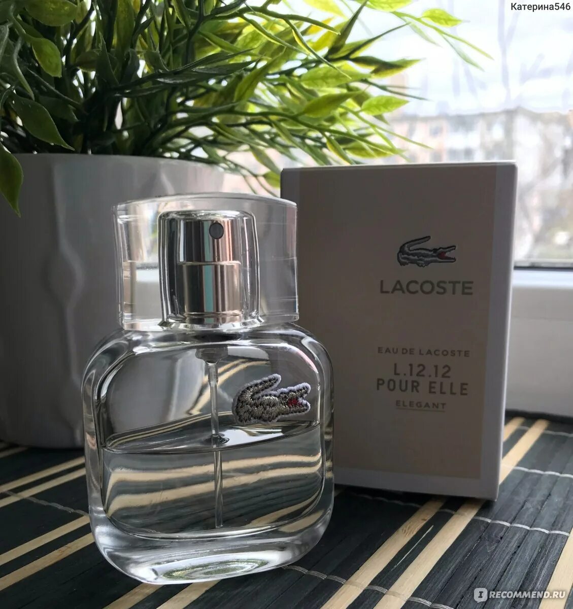 Lacoste l 12.12 отзывы. Lacoste l.12.12 elle Elegant. Лакоста 12.12 pour elle Elegant. Лакост л 12.12 елегантн. Lacoste l. 12.12 pour elle Elegant масляные.